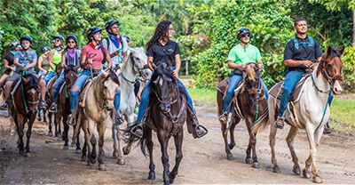 Hourse Riding in Carabali